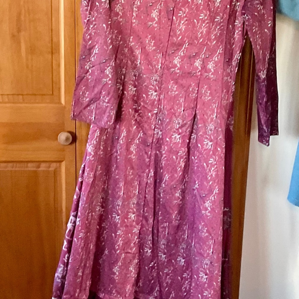 Civil War period maxi dress